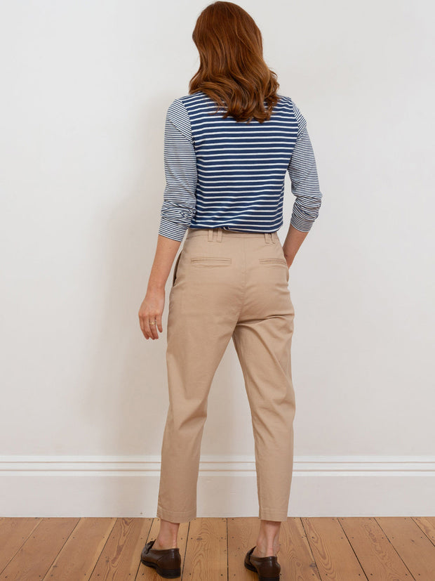 Crichel cropped twill chinos