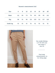 Crichel cropped twill chinos