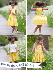 Chesil poplin dress