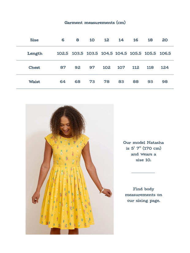 Chesil poplin dress