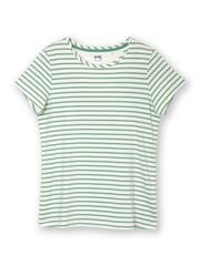 Tarrant jersey top sage stripe