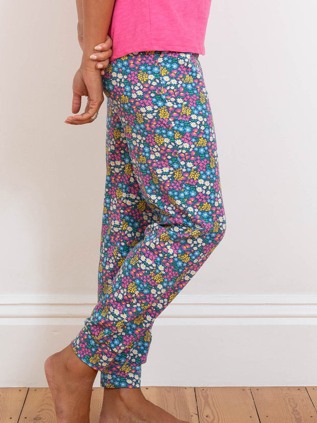 Lyme cuffed loungers flower patch