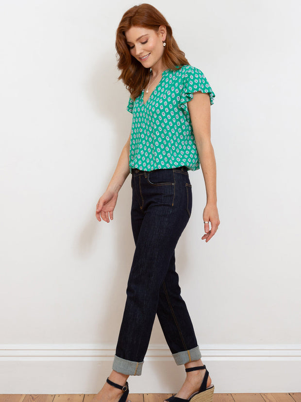 Bramblecombe jersey top fleur