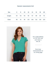Bramblecombe jersey top fleur