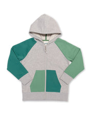 Colour block hoody