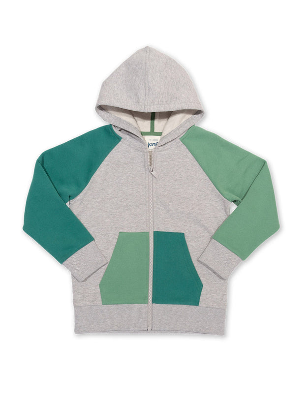 Colour block hoody