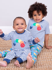 Rainbow caterpillar t-shirt