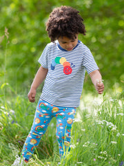 Rainbow caterpillar t-shirt