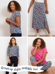 Flower patch tunic