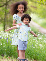 Sunflower dot shirt