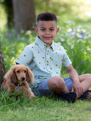 Sunflower dot shirt