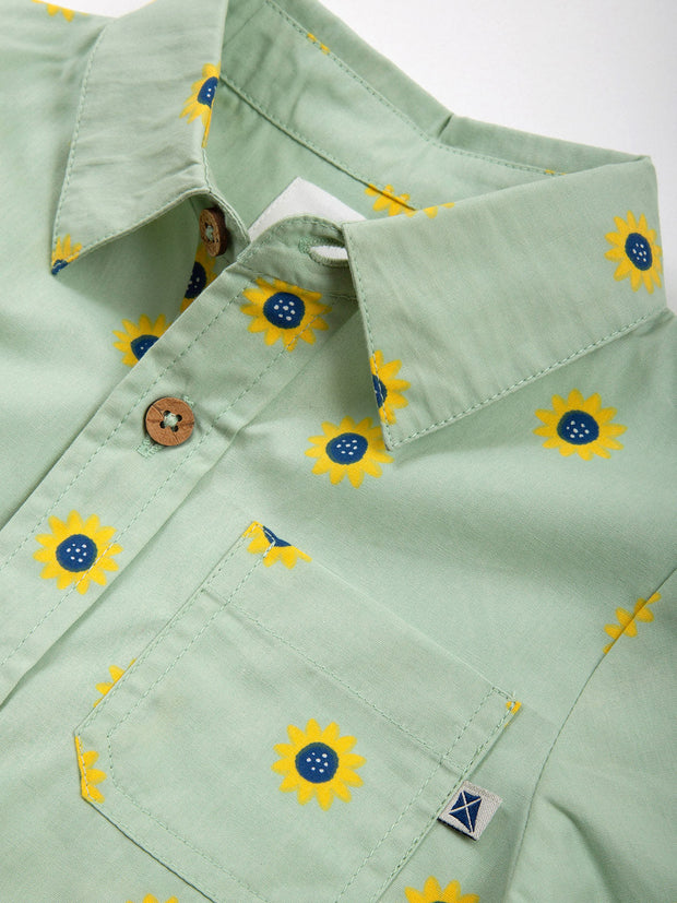 Sunflower dot shirt