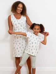 Seaborough slub jersey dress