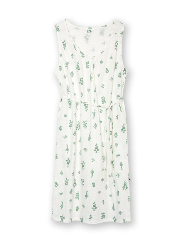 Seaborough slub jersey dress