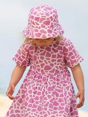 Ditsy fields sun hat