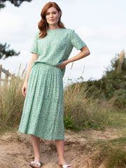 Chickerell tiered muslin skirt