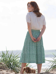 Chickerell tiered muslin skirt