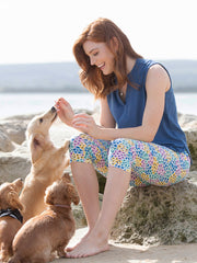 Holt cropped leggings panthera