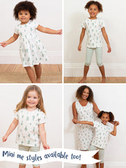 Seaborough slub jersey dress
