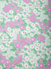 Flower patch dress sage