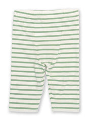 Stripy pedal pushers sage