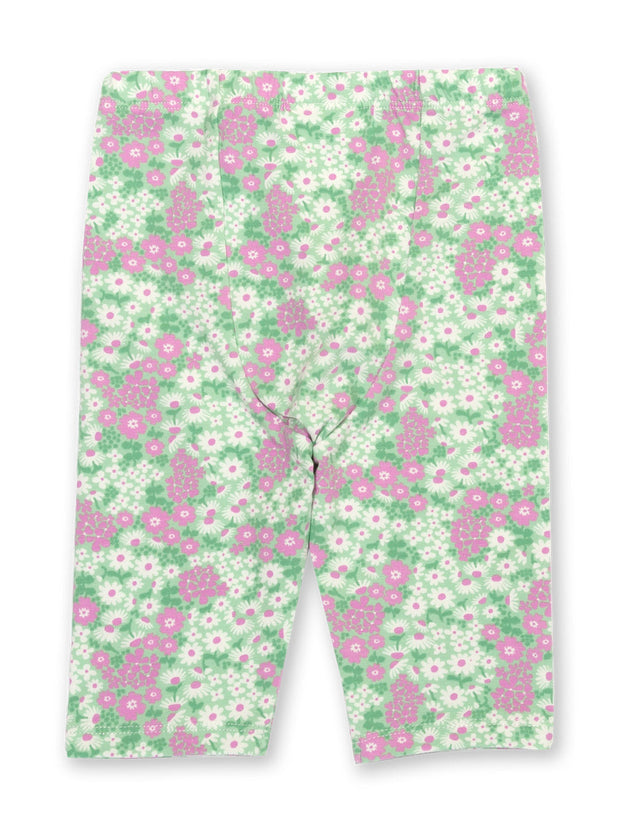 Flower patch pedal pushers