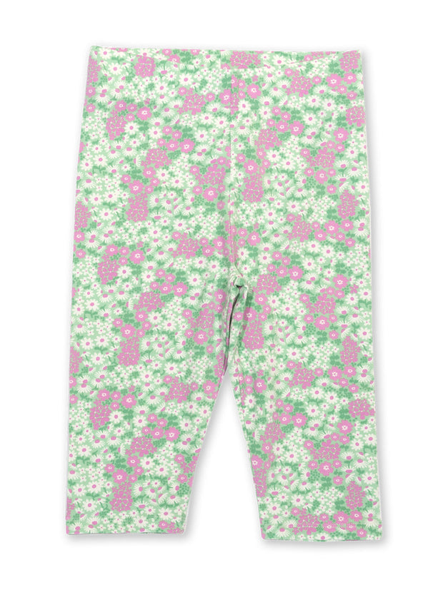 Flower patch pedal pushers