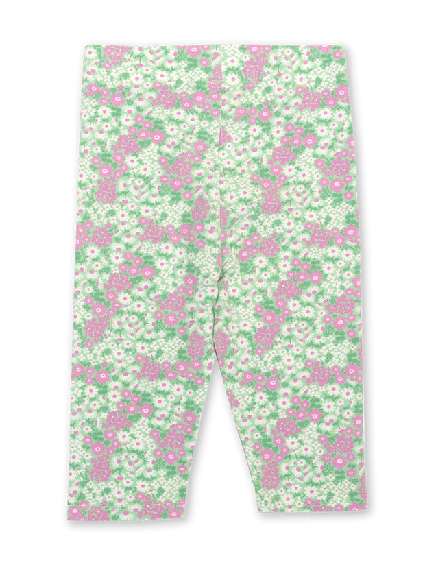 Flower patch pedal pushers