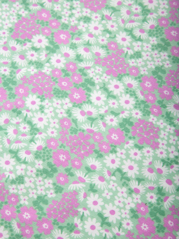 Flower patch pedal pushers