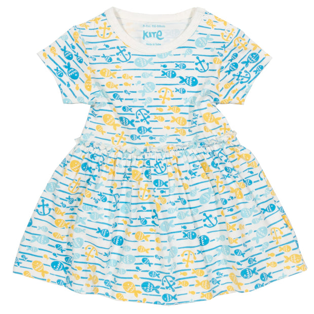 Baby in fish explorer bodydress
