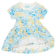 Baby in fish explorer bodydress