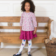 Girl in pegasus tights