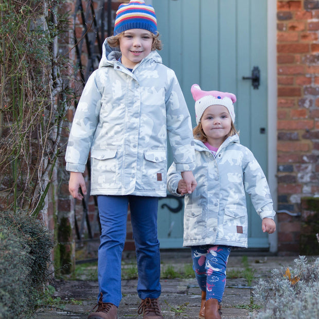 Child in nimbus coat