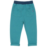 Boy in jean pull ups