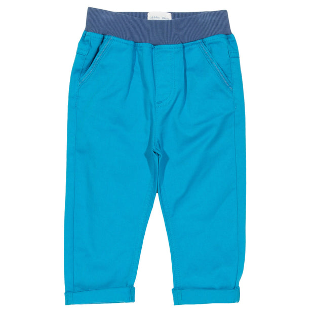 Boy in jean pull ups