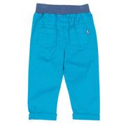 Boy in jean pull ups