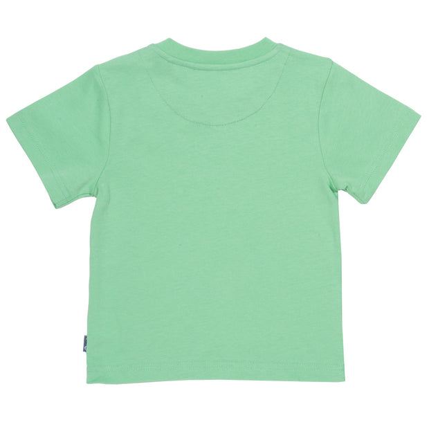 Boy in little sloth t-shirt