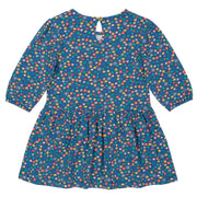 Girl in dandy ditsy dress