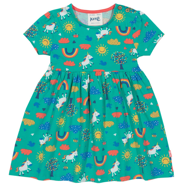 Girl in happy me dress