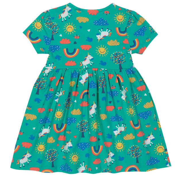 Girl in happy me dress