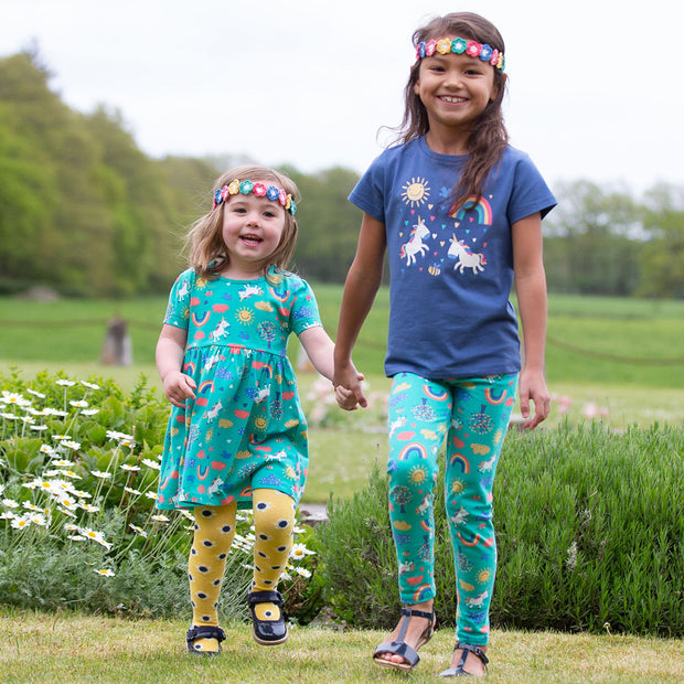 Girl in happy me dress