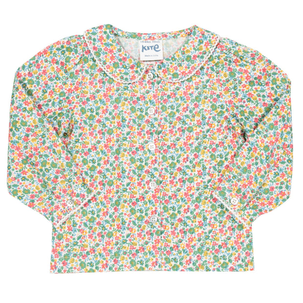 Girl in country blouse