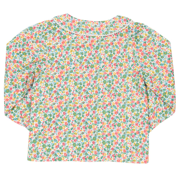 Girl in country blouse