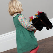 Girl in country blouse