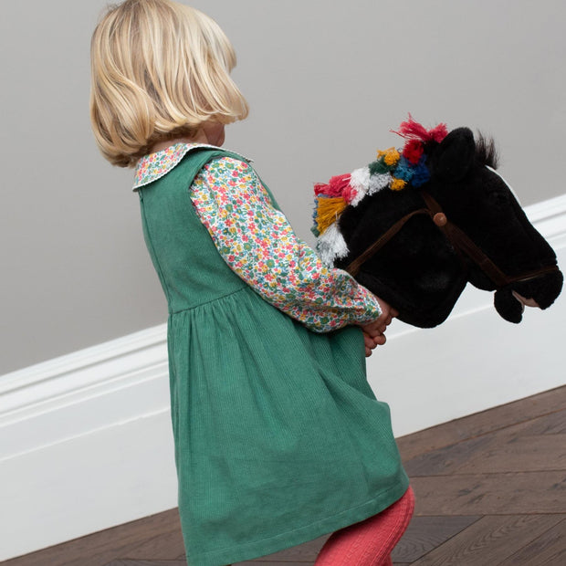 Girl in country blouse