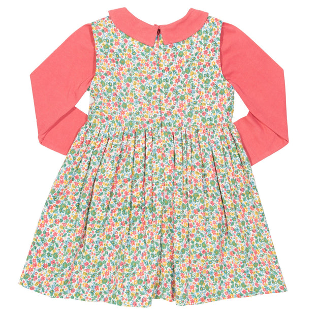 Girl in country dress set