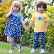 Girl in clever ellie dress